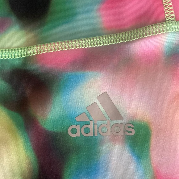 Adidas Climalite Printed Cropped Leggings sz M - Picture 10 of 10